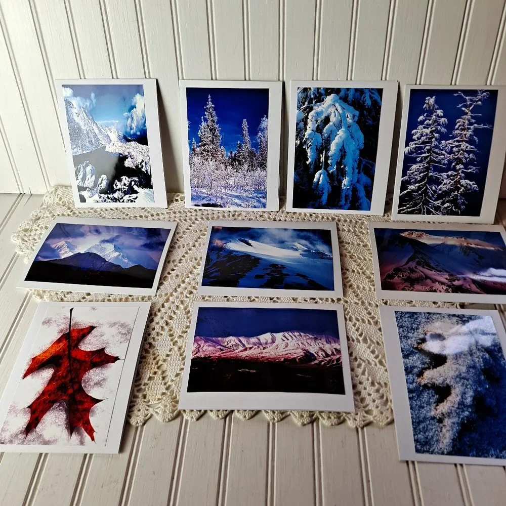 10 Original Photograph All Occasion Greeting Cards